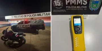 Embriagado e com moto irregular, homem é preso após abordagem no centro