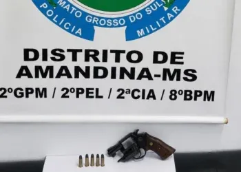 Suspeito joga revólver durante fuga, mas acaba preso pela polícia Suspeito joga revólver durante fuga, mas acaba preso pela polícia