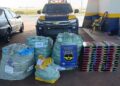 Polícia apreende quase R$ 50 mil em mercadorias irregulares na MS-134 Polícia apreende quase R$ 50 mil em mercadorias irregulares na MS-134