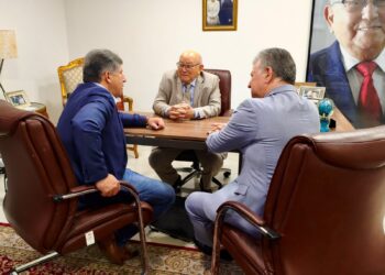 Lidio Lopes se reúne com lideranças da Assembleia de Deus em visita a templo sede em SP