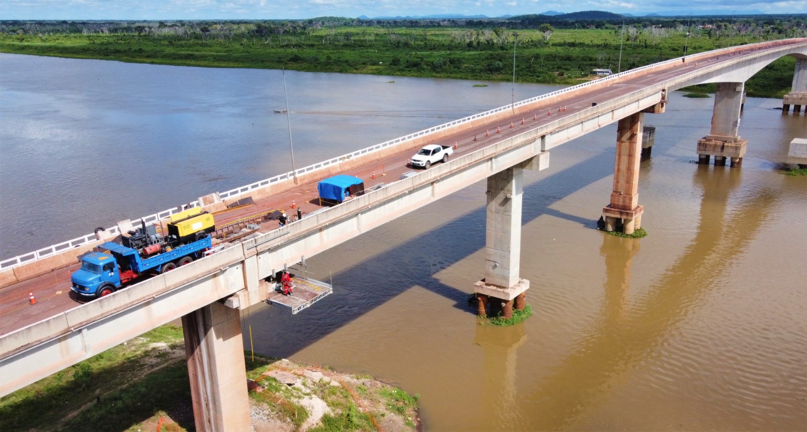Interdições na ponte da BR-262 em Corumbá são adiadas e têm novo cronograma em agosto