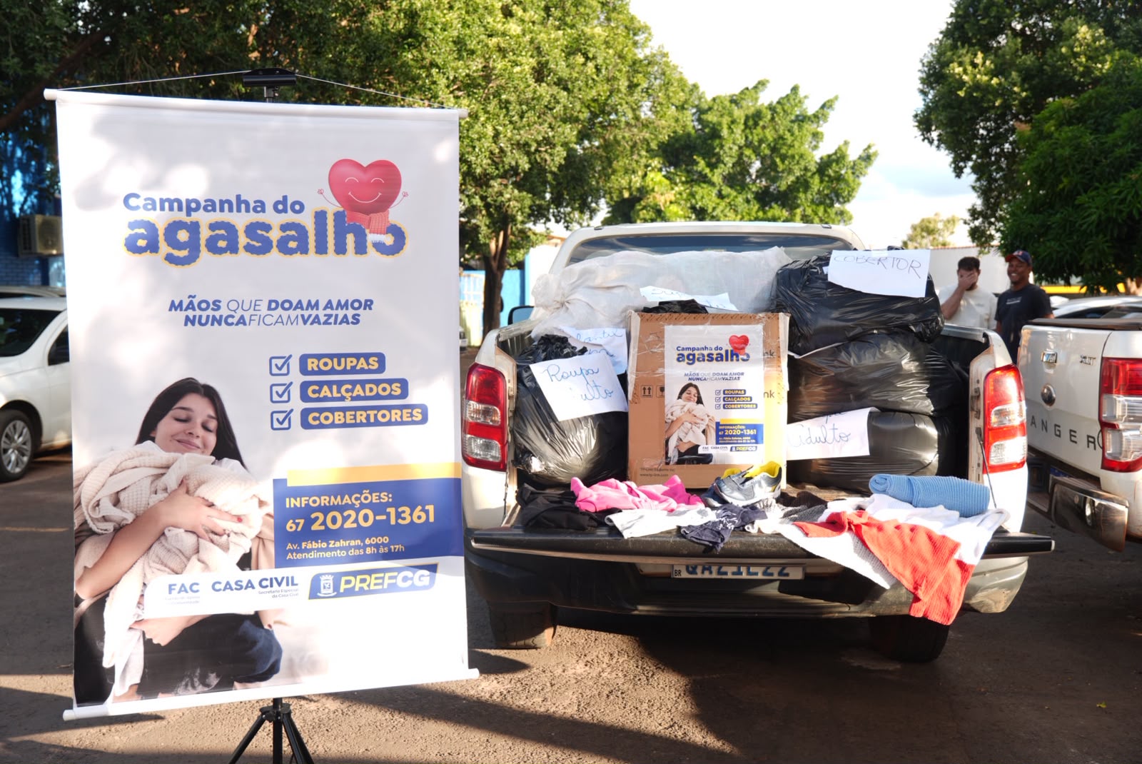 Praça do Rádio reúne doações e solidariedade neste sábado