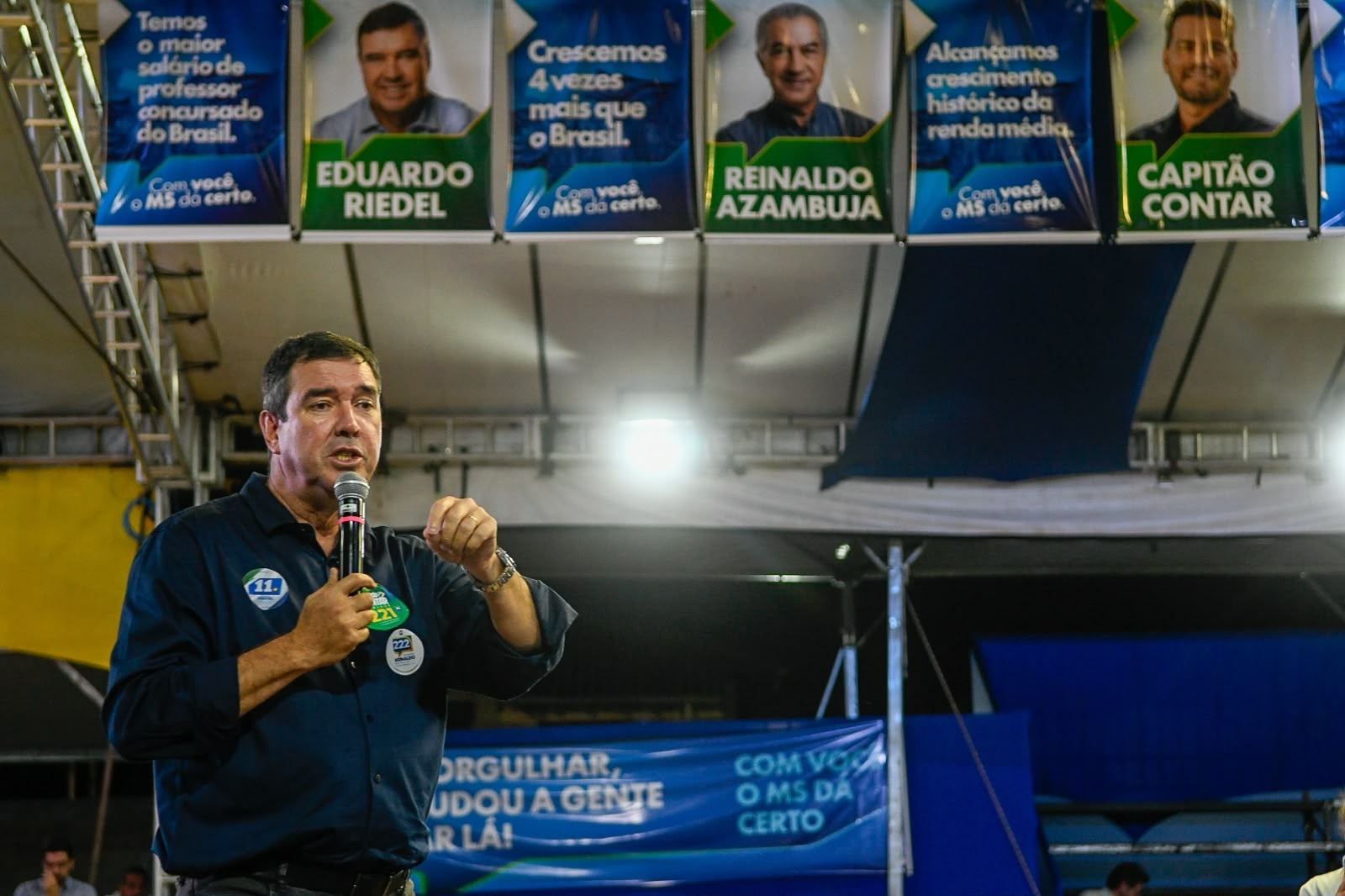 Fecha a conta e passa a régua: Prefeitos de MS se unem a reeleição de  Riedel