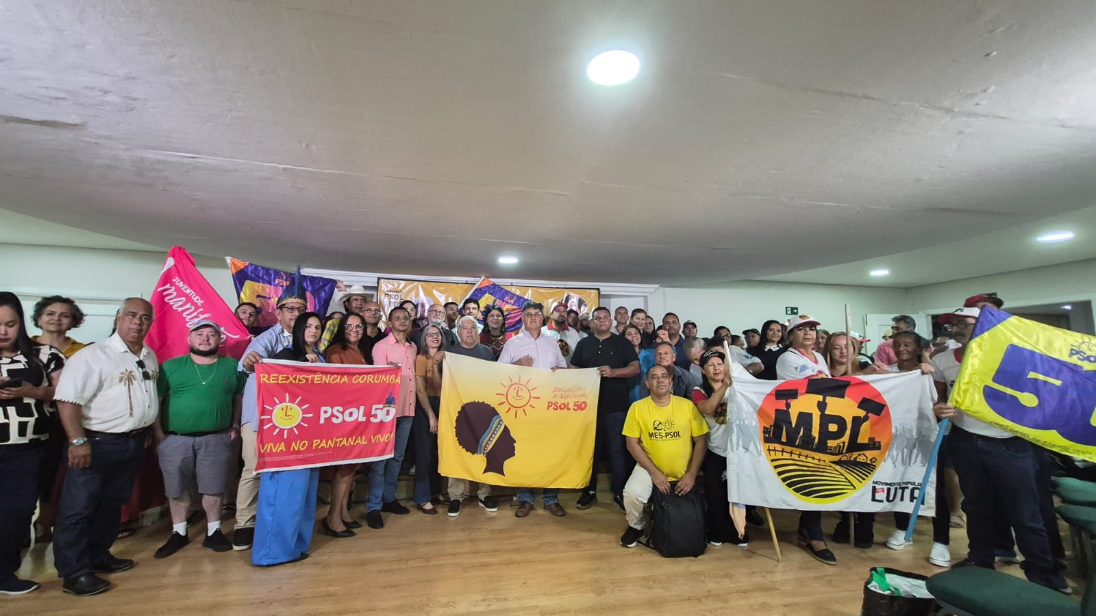 Mulheres são maioria em chapa do Psol-Rede para a Câmara Federal em MS