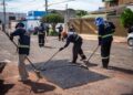 Mutirão de tapa-buracos atende região da Vila Progresso neste sábado Mutirão de tapa-buracos atende região da Vila Progresso neste sábado