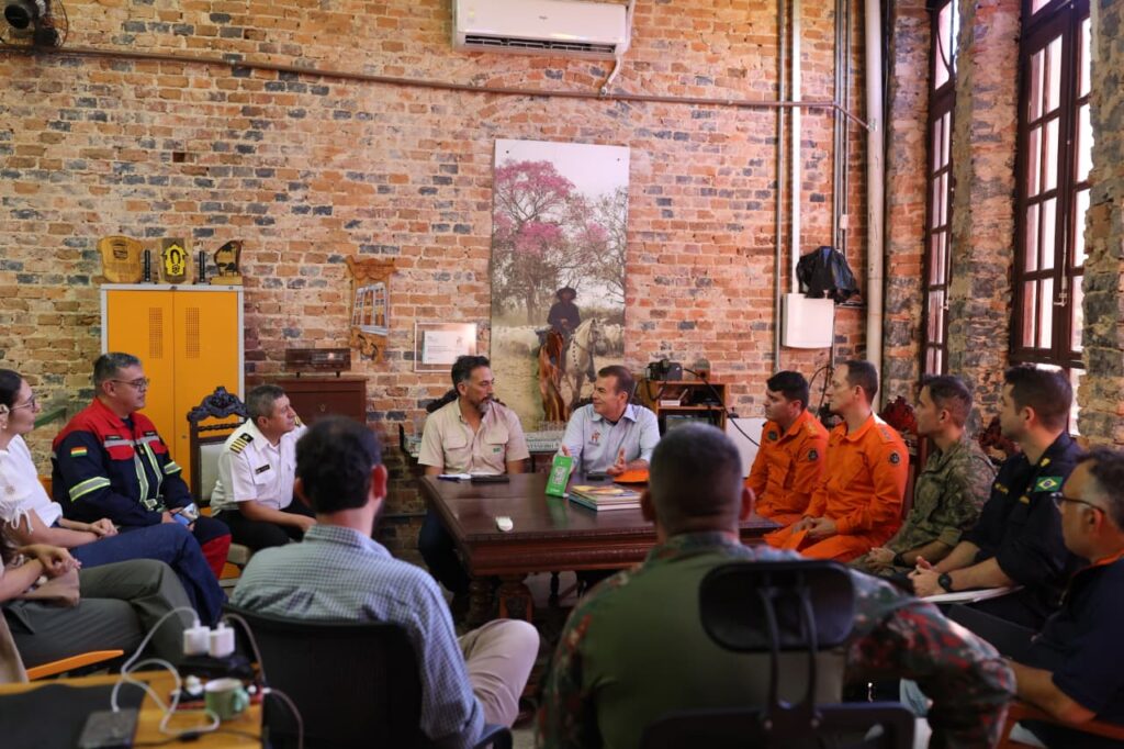 Brasil e Bolívia reforçam ação conjunta contra incêndios no Pantanal