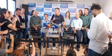 Riedel destaca “atitude de grandeza” de Nelsinho em abrir mão de candidatura e assumir suplência de Azambuja