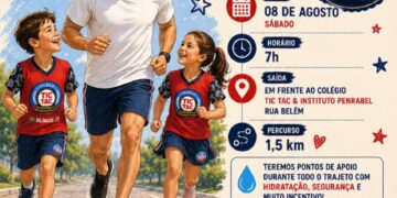 Corrida reúne pais e filhos em manhã de esporte e integração em Campo Grande