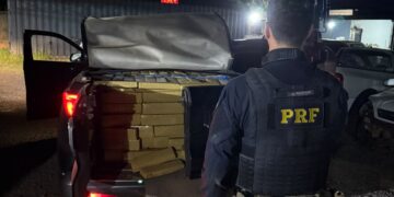 Fuga na BR-060 termina com apreensão de 1,3 tonelada de maconha em Campo Grande