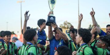 Náutico segura empate e conquista bicampeonato estadual Sub-13 em Campo Grande