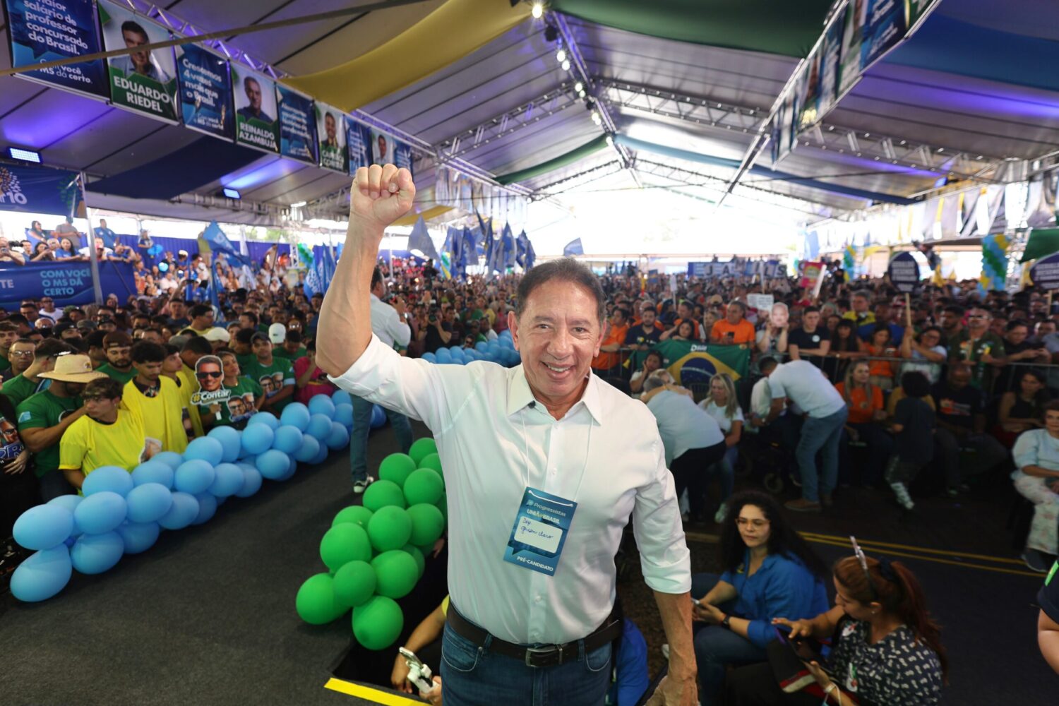 Gerson Claro ganha destaque e é ovacionado em convenção que consolida base governista em MS