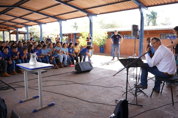Projeto leva música brasileira às escolas de Campo Grande