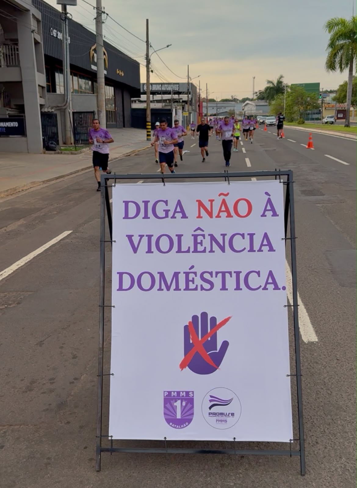 Corrida da PM abre programação do Agosto Lilás em Campo Grande