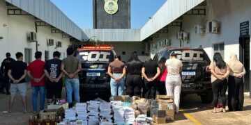 Produtos estrangeiros são apreendidos e 11 pessoas são presas em Campo Grande