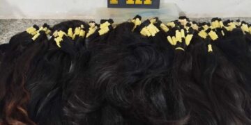 Mala com 18 quilos de cabelo humano é apreendida em ônibus na BR-262
