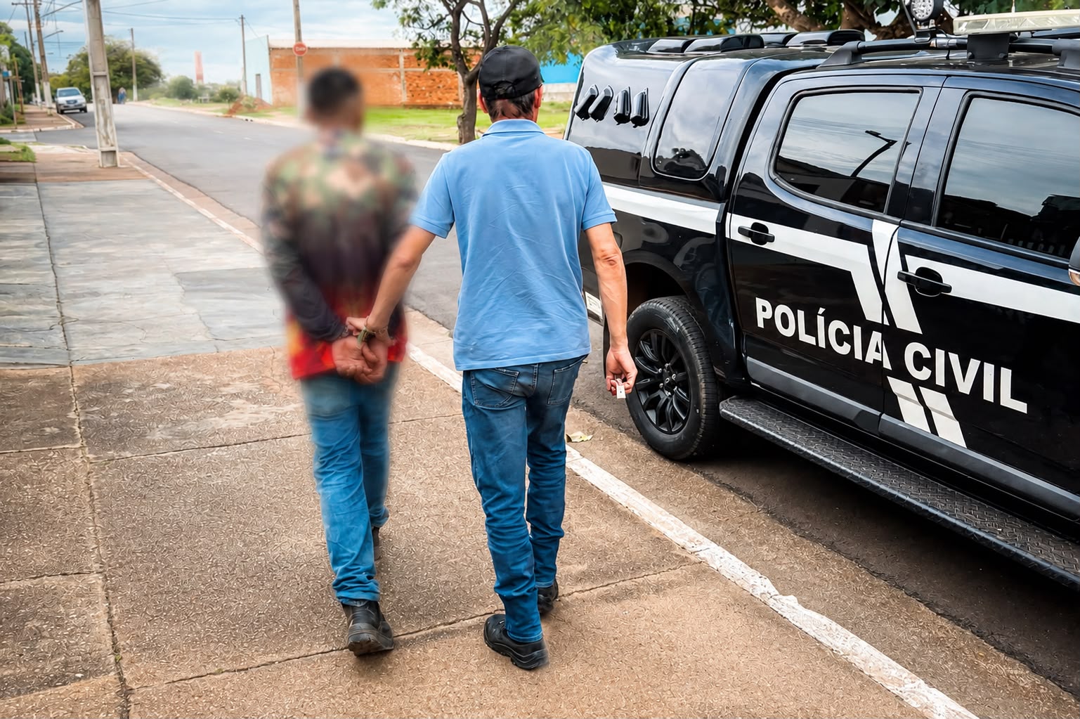 Condenado por roubo qualificado é preso para cumprir pena