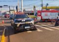 Motociclista fica ferido após bater em viatura da PM em Campo Grande Motociclista fica ferido após bater em viatura da PM em Campo Grande