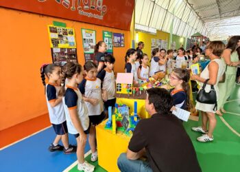 Mostra pedagógica transforma aniversário de Campo Grande em aula para crianças Mostra pedagógica transforma aniversário de Campo Grande em aula para crianças