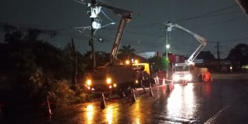 Temporais podem ter ventos de até 80 km/h e atingir MS nesta segunda e terça