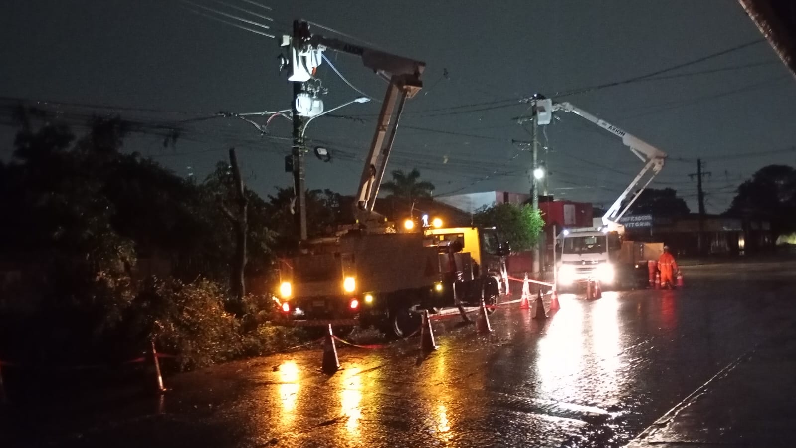 Temporais podem ter ventos de até 80 km/h e atingir MS nesta segunda e terça