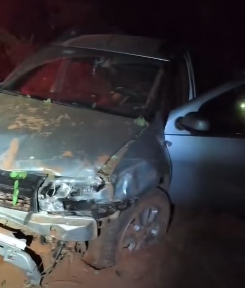 Ladrão invade casa, furta carro e sofre acidente durante fuga no interior de MS