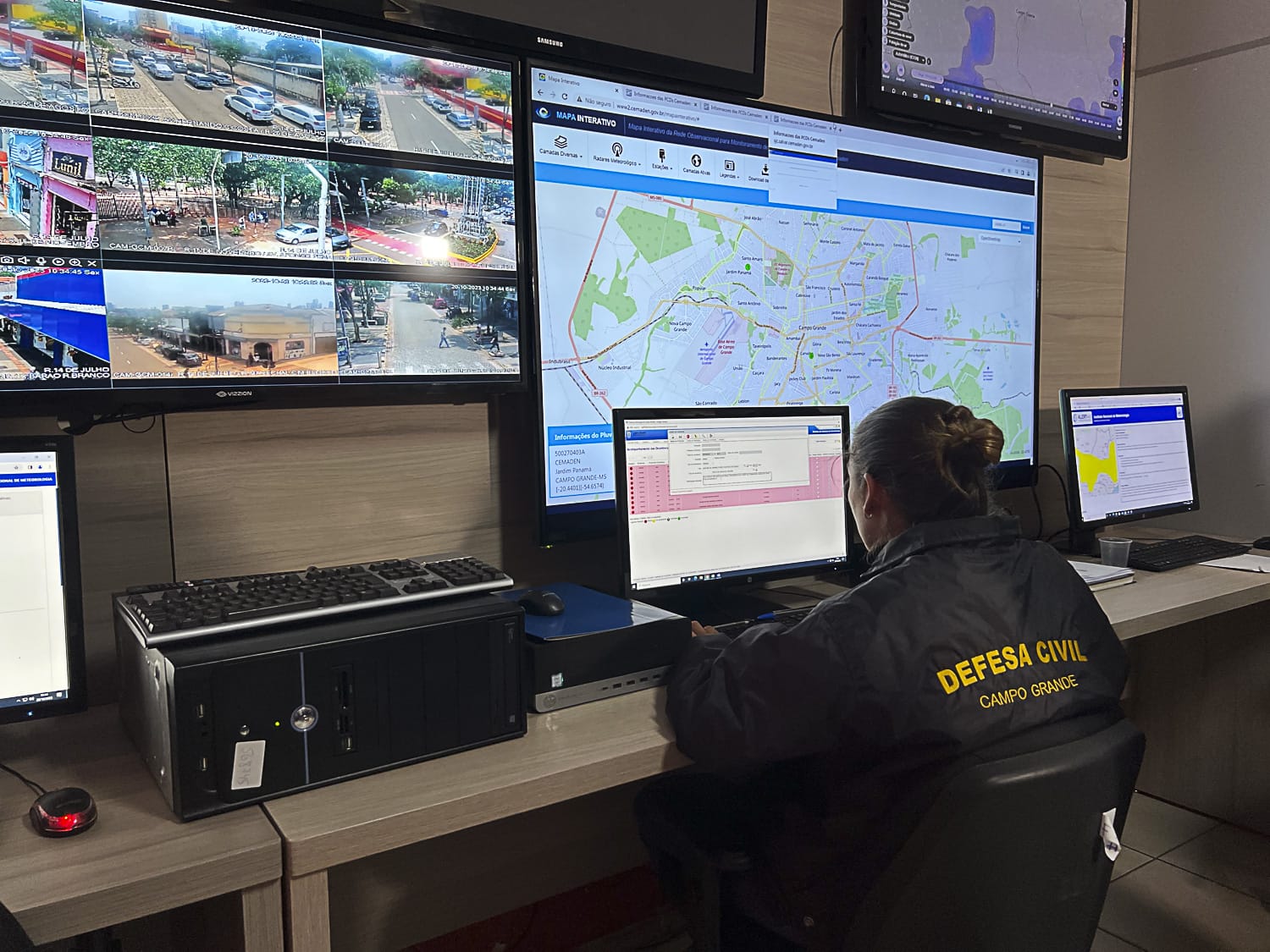 Defesa Civil alerta para risco de tempestade nesta quinta