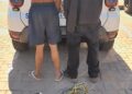 Dupla é flagrada em telhado durante suspeita de furto de fios em Campo Grande Dupla é flagrada em telhado durante suspeita de furto de fios em Campo Grande