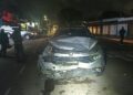 Motorista bêbado bate em três veículos e acaba preso em Campo Grande Motorista bêbado bate em três veículos e acaba preso em Campo Grande