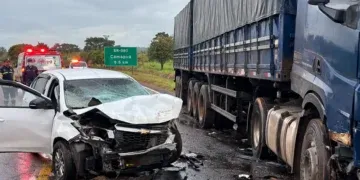 Viagem em família termina em tragédia e mulher morre em acidente na BR-060