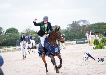 Atleta de Campo Grande conquista título inédito no hipismo Atleta de Campo Grande conquista título inédito no hipismo