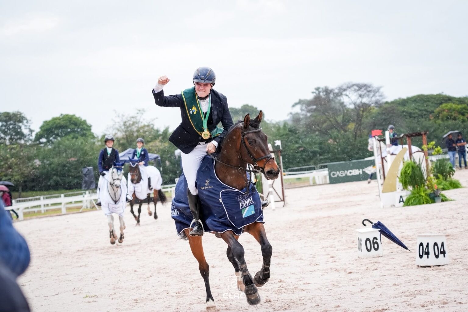 Atleta de Campo Grande conquista título inédito no hipismo