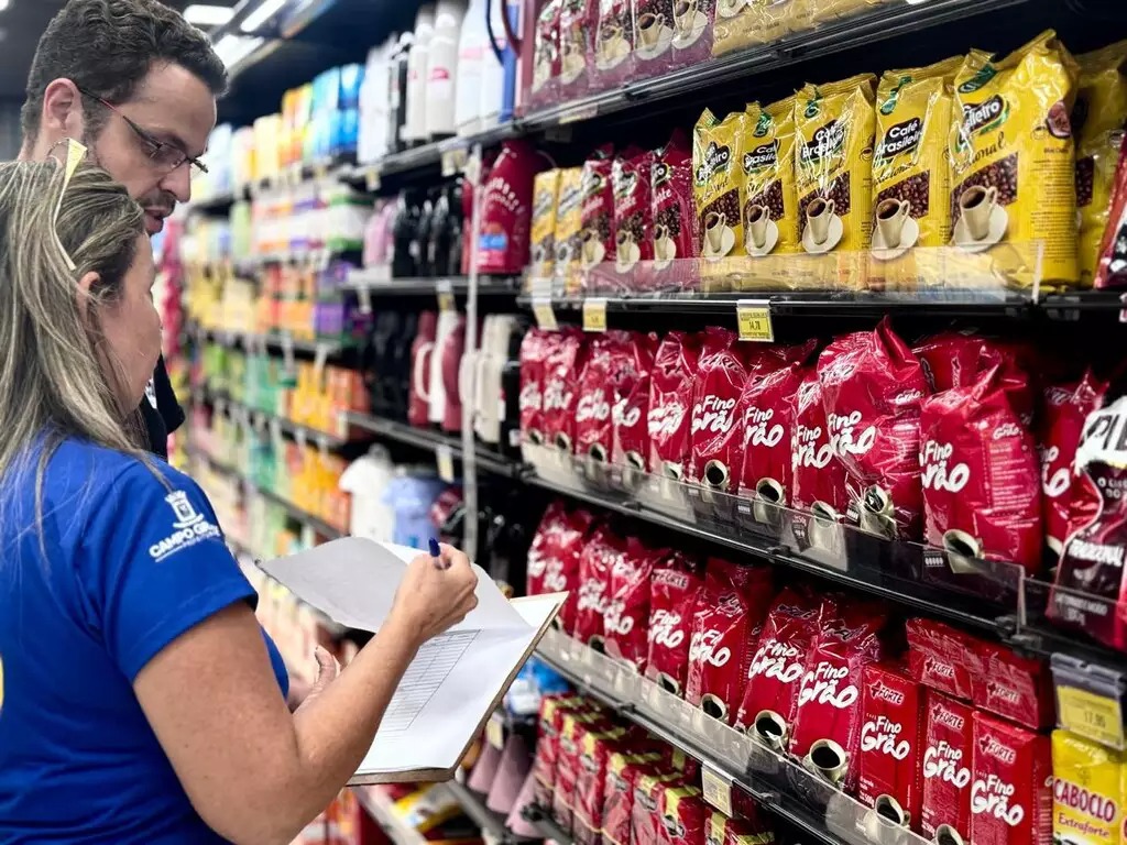 Pesquisa do Procon aponta diferença de 88% no preço do café 