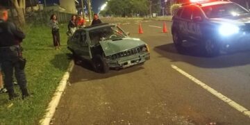 ‘Zerinho’ termina em batida com Audi em Campo Grande