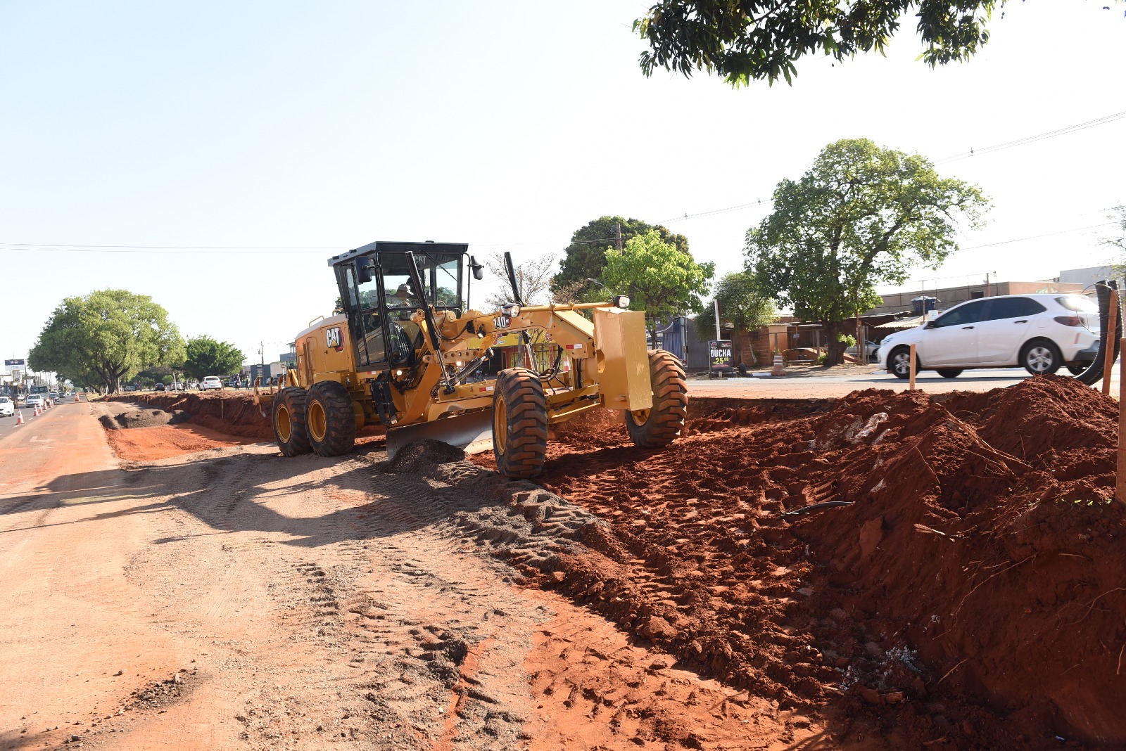 Corredor de ônibus da Gunter Hans entra na reta final das obras