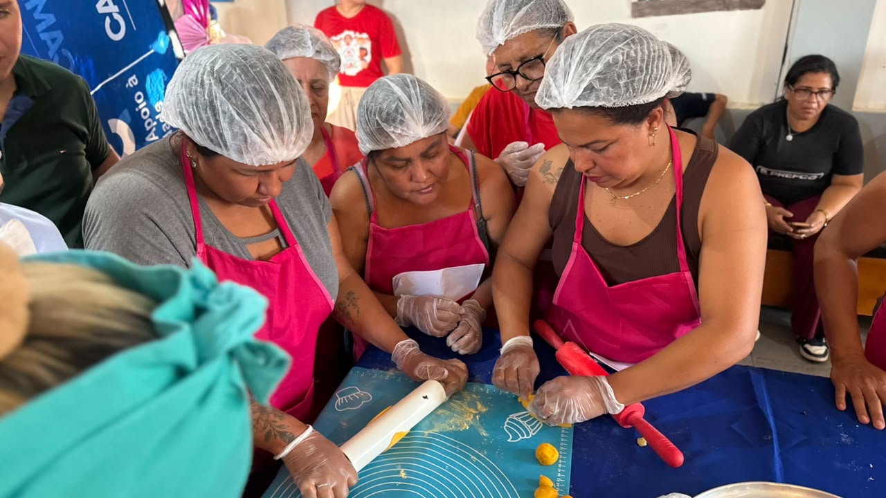 Oficina no Tarumã transforma alimentos e promove receitas sustentáveis