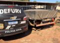 Caminhão furtado é recuperado menos de 24 horas após o crime em Campo Grande Caminhão furtado é recuperado menos de 24 horas após o crime em Campo Grande
