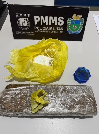 Adolescente é apreendido com maconha e cocaína após tentar fugir da PM