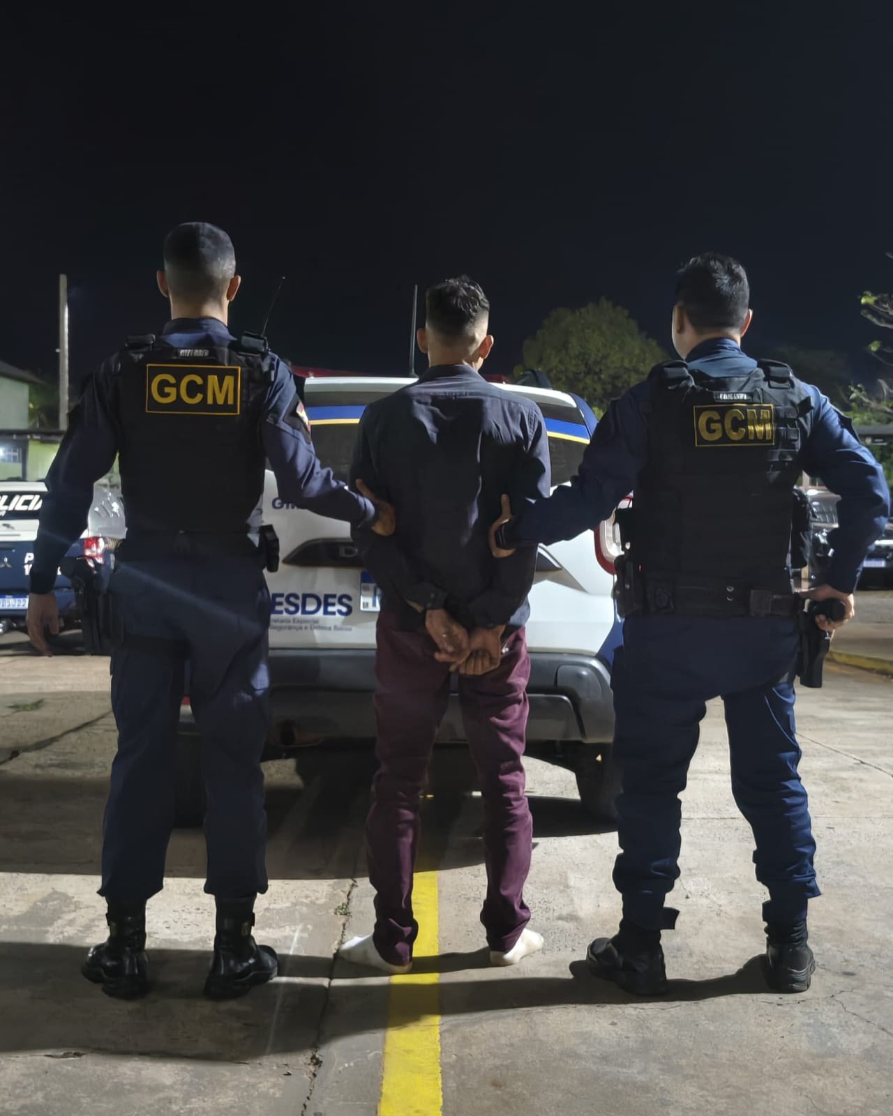 Foragido sustenta identidade falsa por 40 minutos antes de ser preso