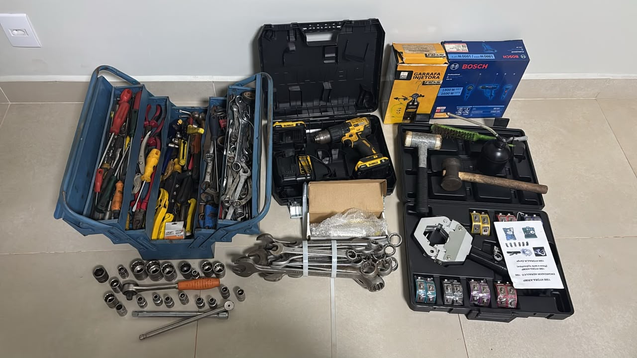 Homem é preso após furtar ferramentas de empresa e vender itens pela internet