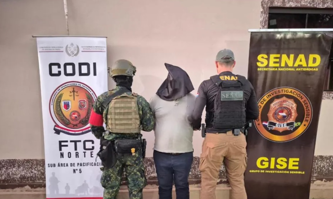 Vereador paraguaio é preso em operação contra grupo suspeito de tráfico