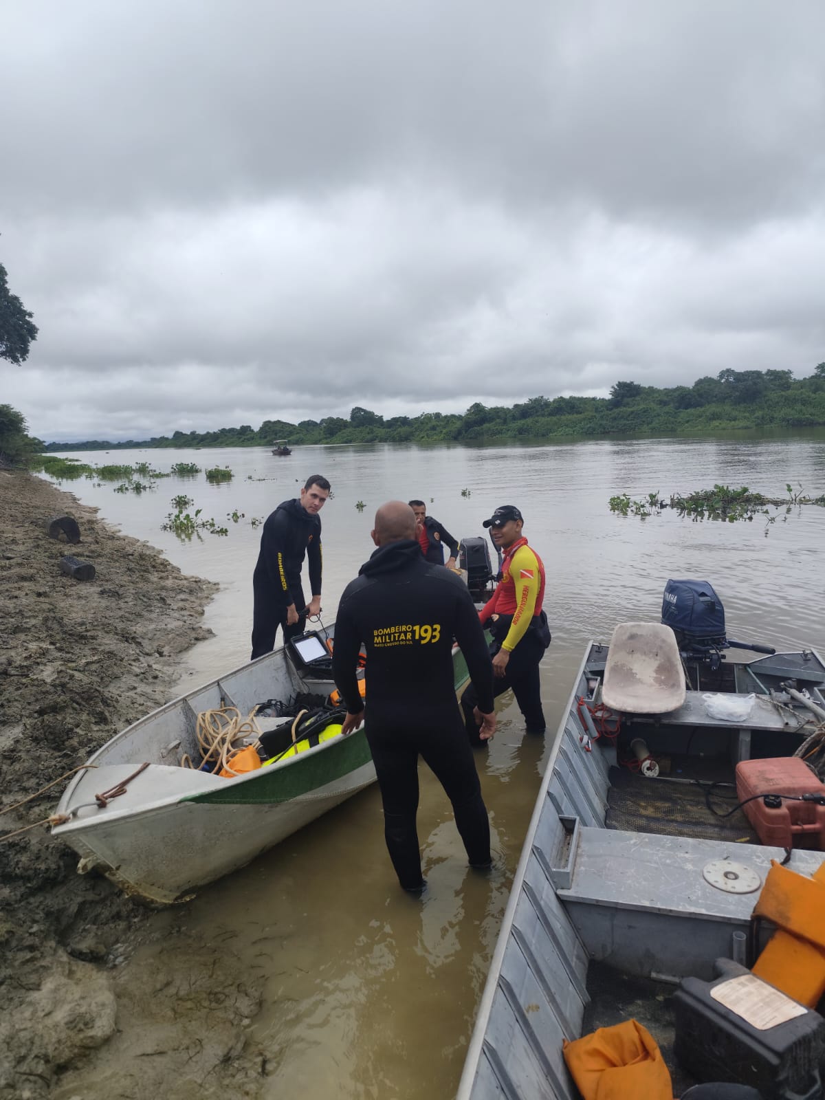 Turista de 63 anos que desapareceu durante pescaria é encontrado morto no Rio Paraguai