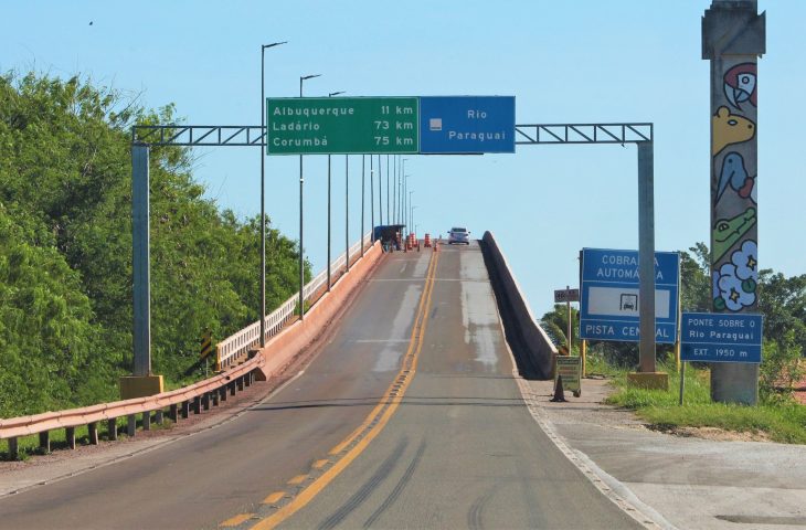 Ponte sobre o Rio Paraguai será interditada por quase 20 horas em Corumbá