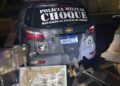 Droga camuflada dentro de TV é encontrada por cão farejador em Campo Grande Droga camuflada dentro de TV é encontrada por cão farejador em Campo Grande