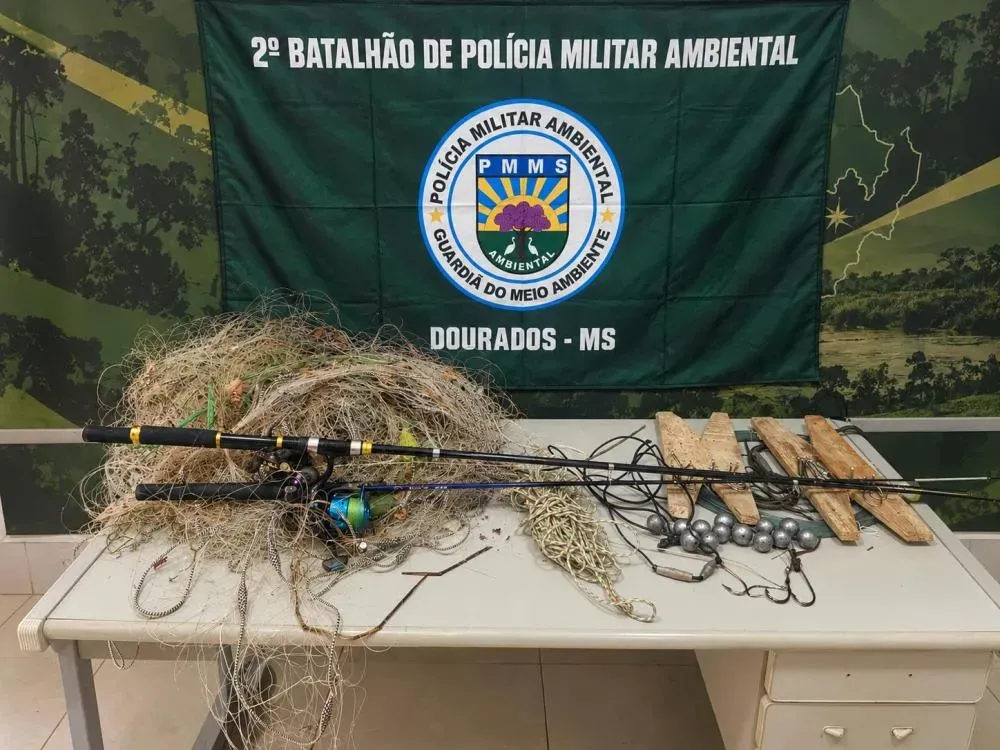 Drone com câmera térmica flagra pesca irregular no Rio Dourados