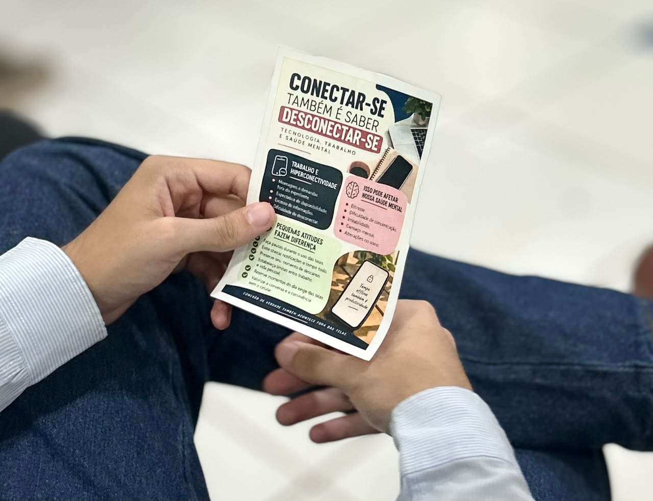 Programa Cuidando de Quem Cuida promove debate sobre o uso de telas