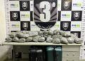 Jovens são presos com mais de 60 kg de maconha em carros de aplicativo