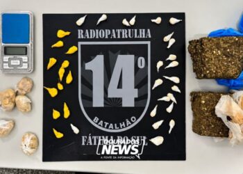 Polícia descobre drogas escondidas em cano e prende quatro suspeitos por tráfico