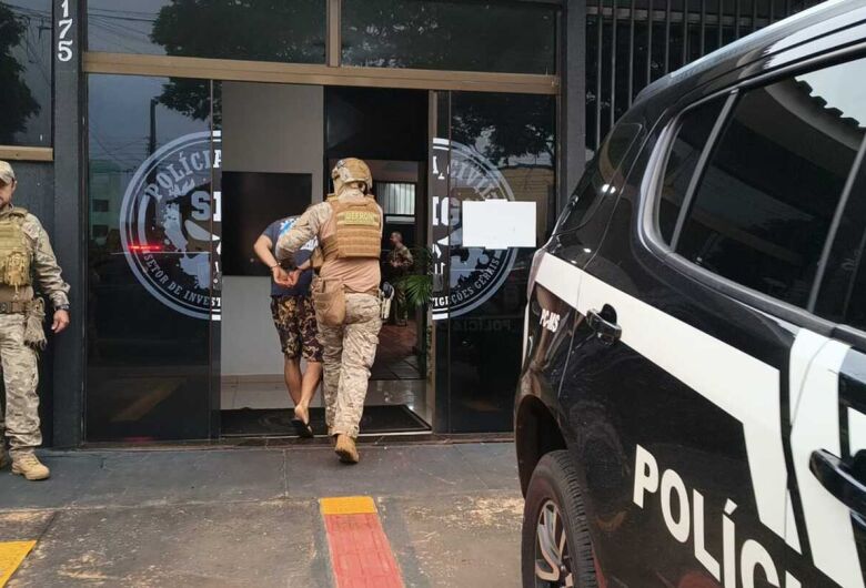 Operação contra facções mobiliza policiais e leva mais de 10 pessoas para investigação no interior de MS