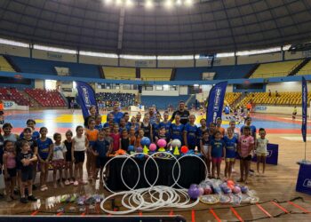 Projeto de Ginástica Rítmica recebe novos equipamentos para fortalecer atividades esportivas Projeto de Ginástica Rítmica recebe novos equipamentos para fortalecer atividades esportivas