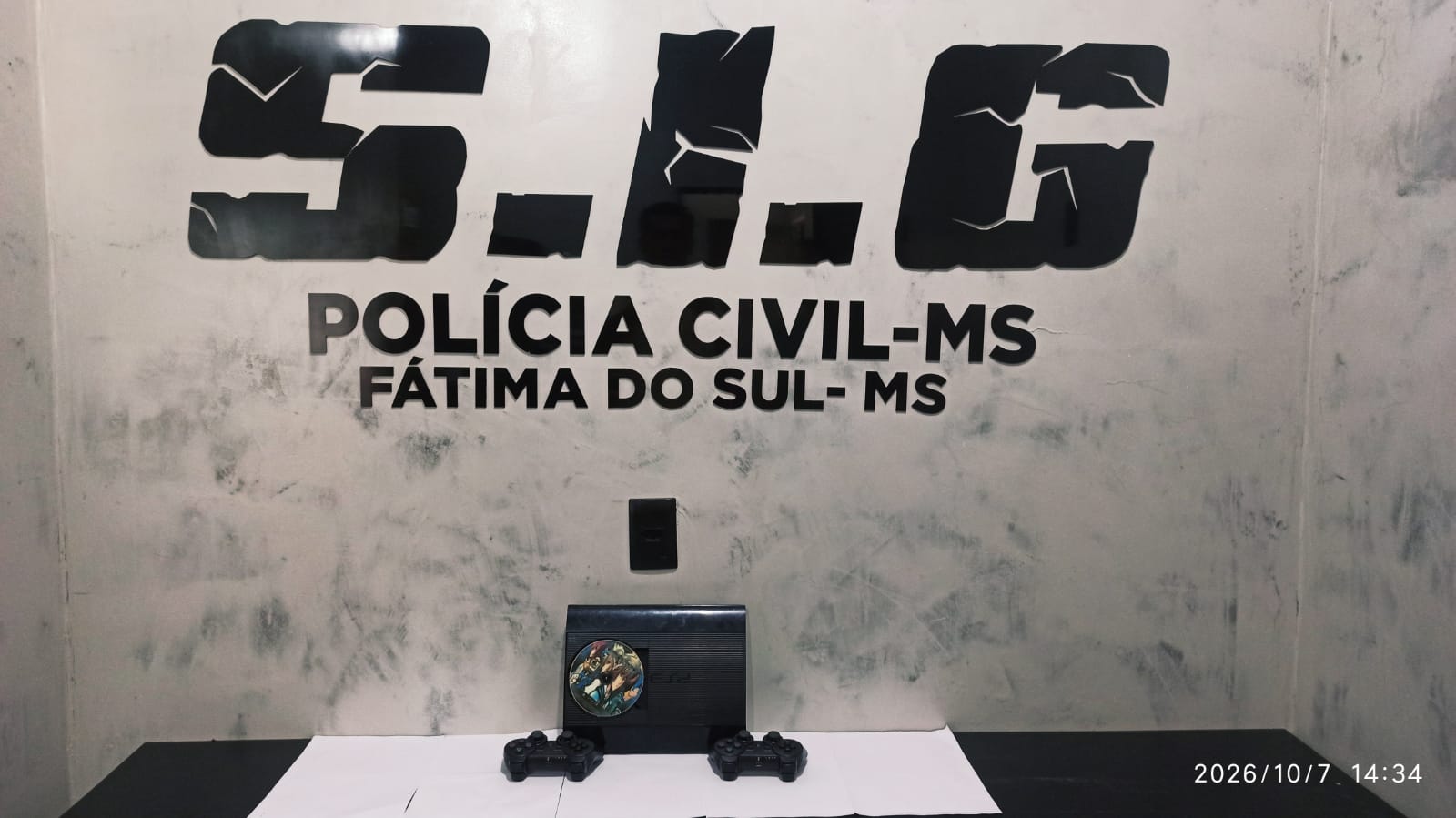 Videogame furtado é encontrado na casa de suspeito de receptação